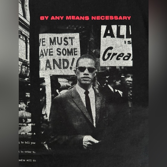 Malcolm X x Shoe Palace Graphic Tee – Limited Collab – Size L - Picture 9 of 11